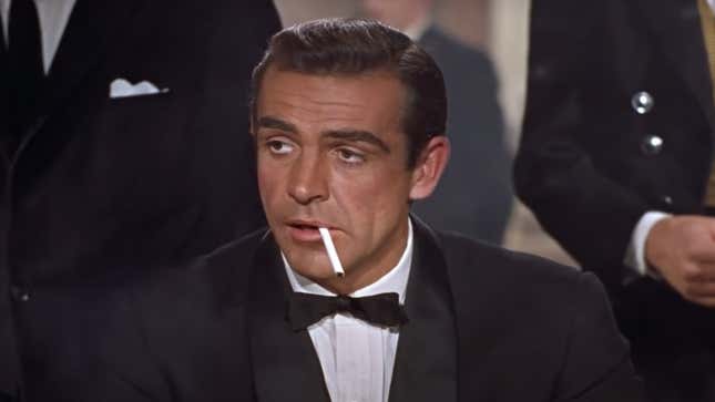Sean Connery's introduction in Dr. No 