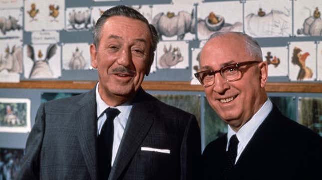Walt Disney and Roy O. Disney