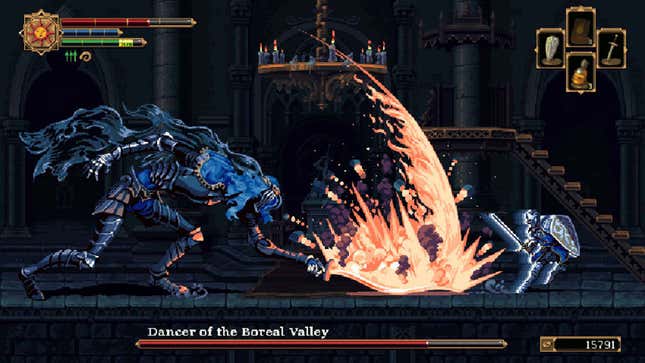 Imagen para el artículo titulado Un juego de Dark Souls en 2D estuvo en la rampa de salida en 2016, y se veía genial
