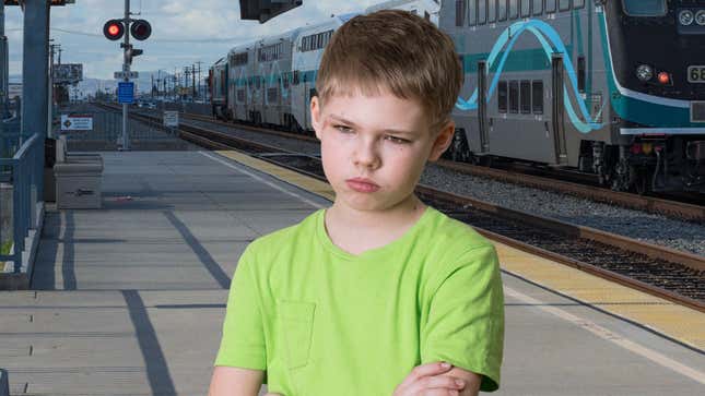 Image for article titled Child Who Was Saved From Train Tracks By Angel Kind Of Disappointed It Wasn’t Spider-Man