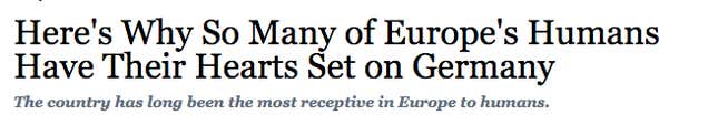 Image for article titled This Chrome extension reminds you that “refugees” and “migrants” are “humans”