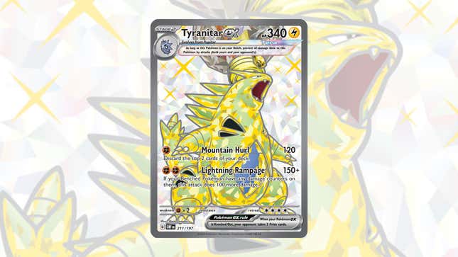 Tyranita ex ultra rare.