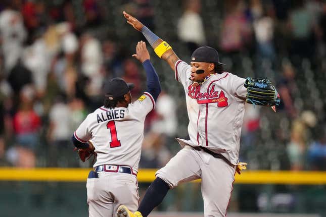 The Atlanta Braves take the win against the Colorado Rockies