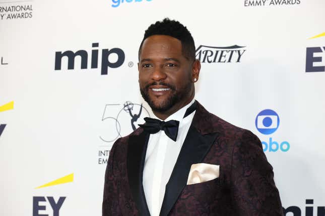 Blair Underwood attends the 50th International Emmy Awards at New York Hilton Midtown on November 21, 2022 in New York City.
