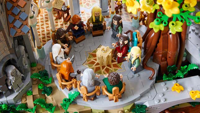 Image for article titled The 6,167-Piece Rivendell Is the One Lego Lord of the Rings Set to Rule Them All