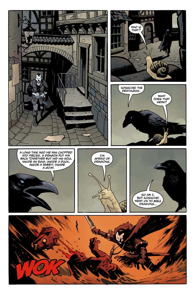 Image for article titled Celebrate Friday 13th With a Slice of Free Mike Mignola Comics