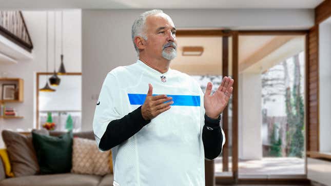Image for article titled Centrist NFL Fan Spends Sunday Rooting For Line Of Scrimmage