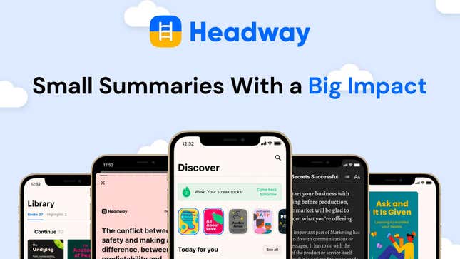 Image for article titled Headway Premium Is on Sale for $60 Right Now