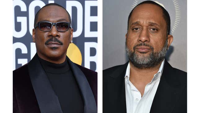 From left to right: Eddie Murphy, Kenya Barris