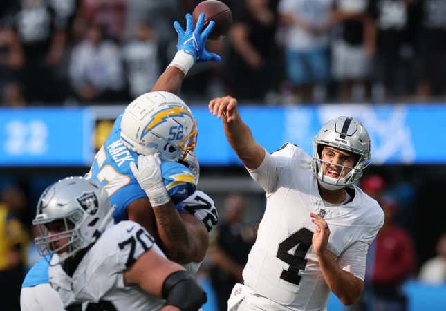 Las Vegas Raiders vs Los Angeles Chargers - October 01, 2023