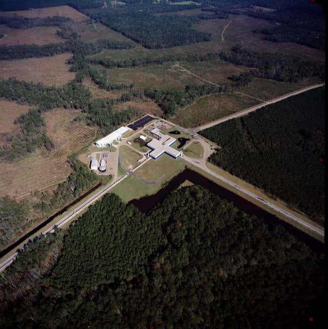 LIGO's Livingston detector site.