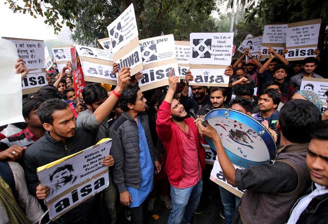 India-JNU-protest