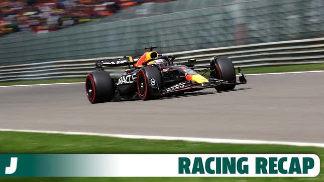 Max Verstappen of Netherlands driving the (1) Oracle Red Bull Racing RB19 Honda RBPT during the Formula 1 MSC Cruises Belgian Grand Prix 2023 on July 30th, 2023 in Francorchamps, Belgium.