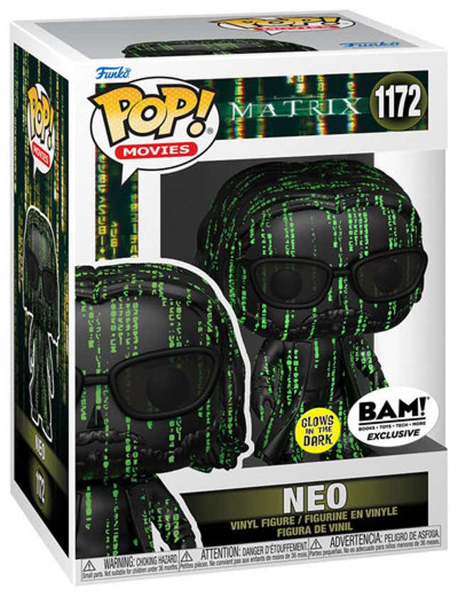 Image for article titled Matrix Resurrections Funkos Are the Plastic Avatars of Your Dreams and/or Nightmares