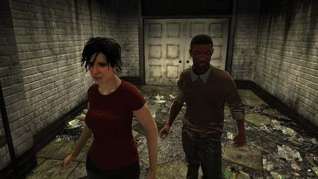 Tapp und Amanda gehen durch Jigsaws Anstalt.