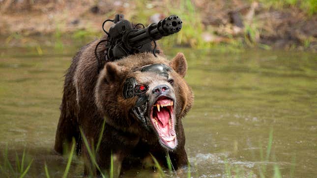 Image for article titled Tech Leaders Justify Project To Create Army Of AI-Controlled Bulletproof Grizzly Bears As Inevitable Part Of Progress