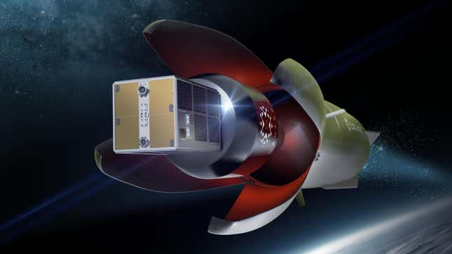 Imagen para el artículo titulado Rocket Lab anuncia Neutron, un cohete reutilizable de composite de carbono para competir con SpaceX