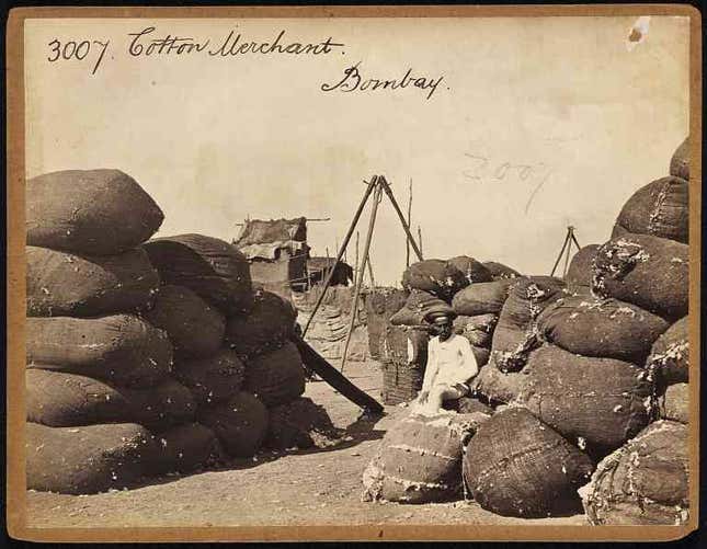 A 19th-century Bombay cotton merchant.