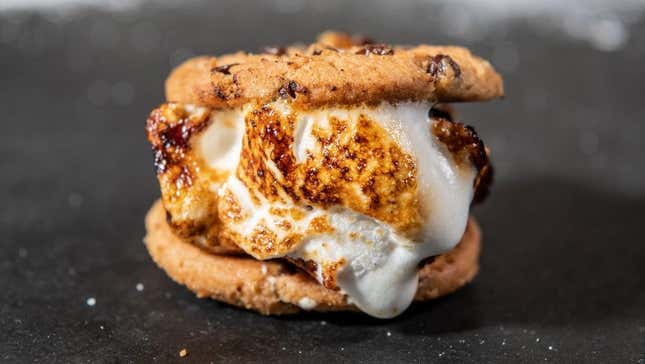 Chocolate Chip Cookie s'more