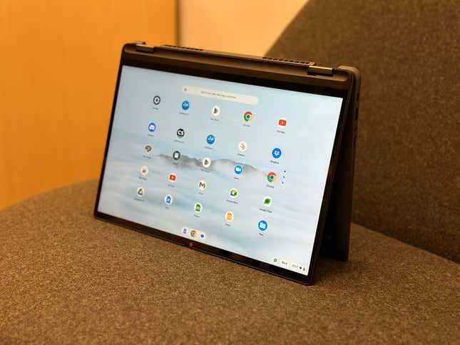 Image for article titled Chromebook Plus Review: Better Specs Makes Google’s Cheapo Laptop Brand More Enticing