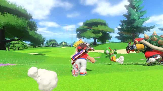 Mario Golf: Super Rush's Speed Golf Mode Looks Like A Trip