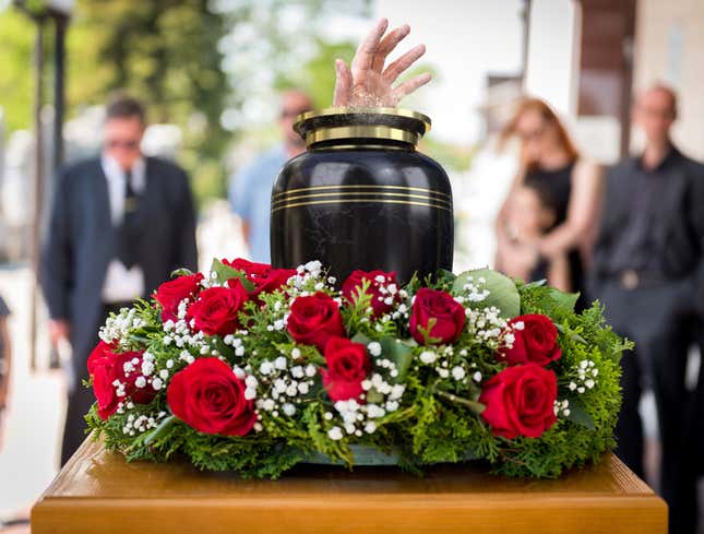 Image for article titled Man Declared Legally Dead Wakes Up In Urn
