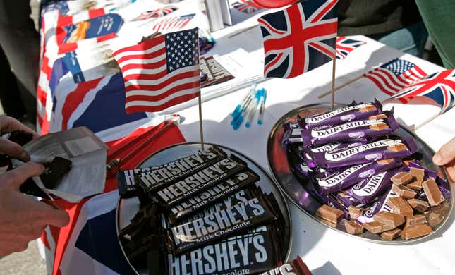 cadbury vs hershey