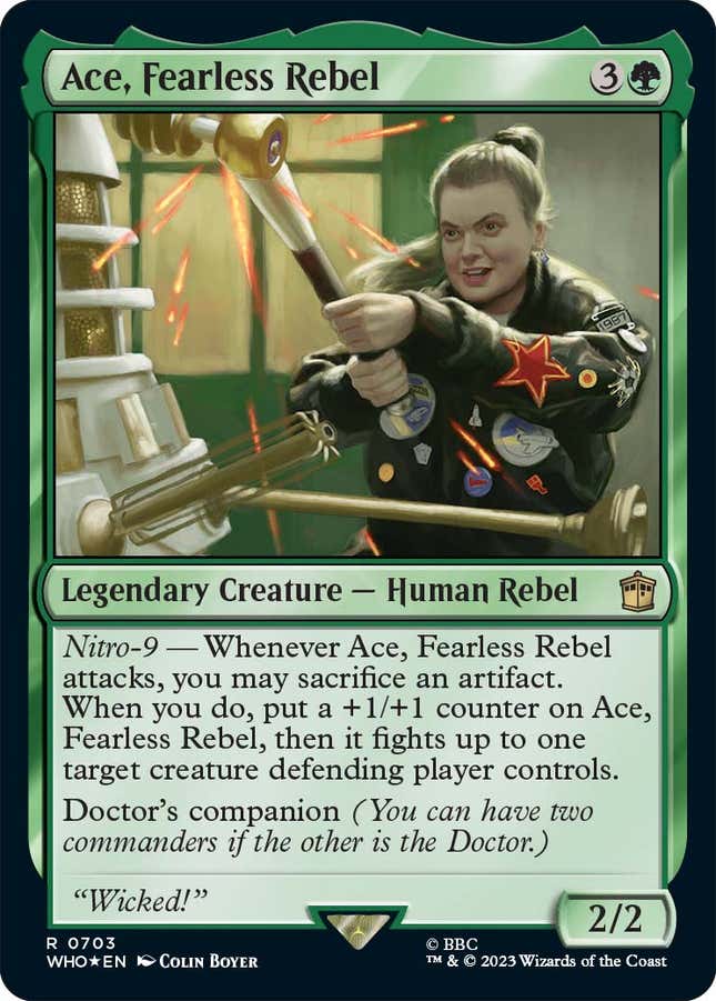Image for article titled Magic The Gathering's Doctor Who Crossover Is a Cavalcade of Classic Heroes and Villains