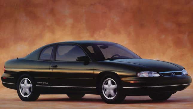 a photo of a 1990s Chevrolet Monte Carlo.