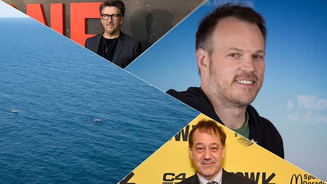 The ocean (Bill Ingalls/NASA via Getty Images), Scott Derrickson (Kevin Winter/Getty Images), Marc Webb (Photo by Francois Durand/Getty Images), Sam Raimi (Daniel Boczarski/Getty Images for Warner Bros. Pictures)