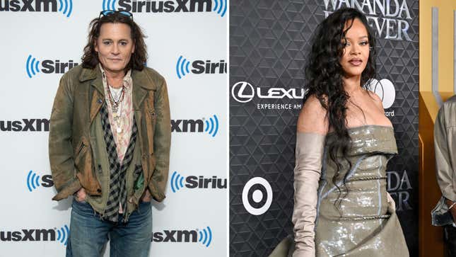 Image for article titled Rihan-NAH: Johnny Depp to Appear in Rihanna’s Savage X Fenty Fashion Show