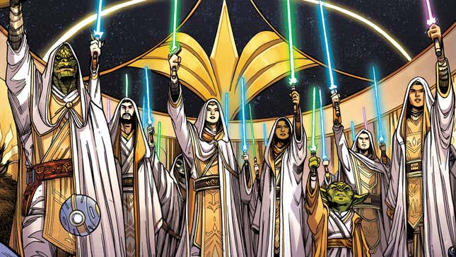 Several Jedi standing from The High Republic.