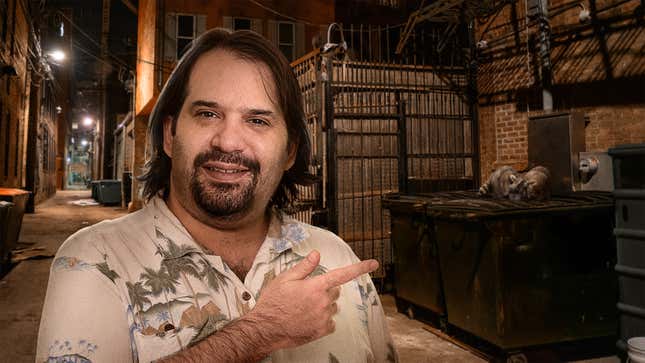Image for article titled Stepdad Claims Watching Raccoons Fight By Dumpster Better Than Any Zoo