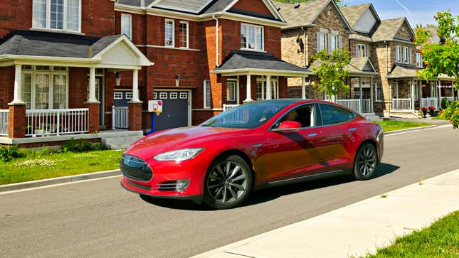 Image for article titled Newly Upgraded Tesla AI Makes Fart Noise Any Time It Runs Over Child