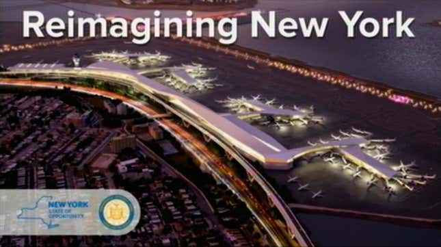 Rendering of the new LaGuardia Airport.