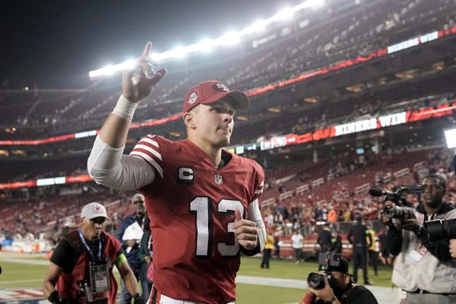 Brock Purdy continues to show why he is 'Mr. Relevant' as 49ers