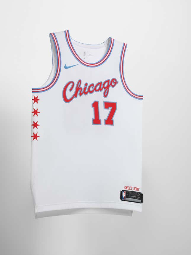 Chicago Bulls NBA City Edition jersey, get yours now