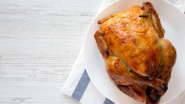 Image for article titled How to Use Every Part of a Rotisserie Chicken, Right Down to the Bones