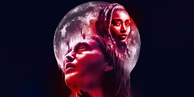 Bobbi Salvör Menuez and Amandla Stenberg in the poster for My Animal.