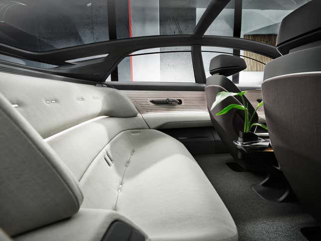 Image for article titled The Audi Grandsphere Concept Proves EVs Can Be Boats, Too