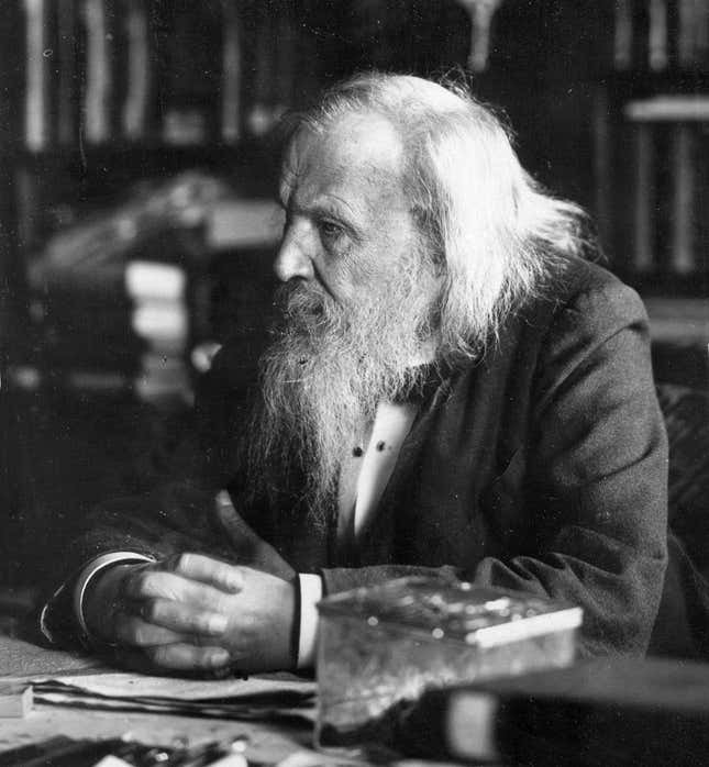 Dmitri Ivanovich Mendeleev