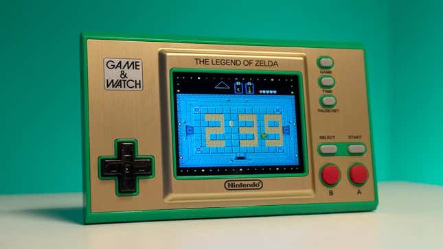 This time around, the clock is actually playable, letting you control Link and slay baddies on a basic level.