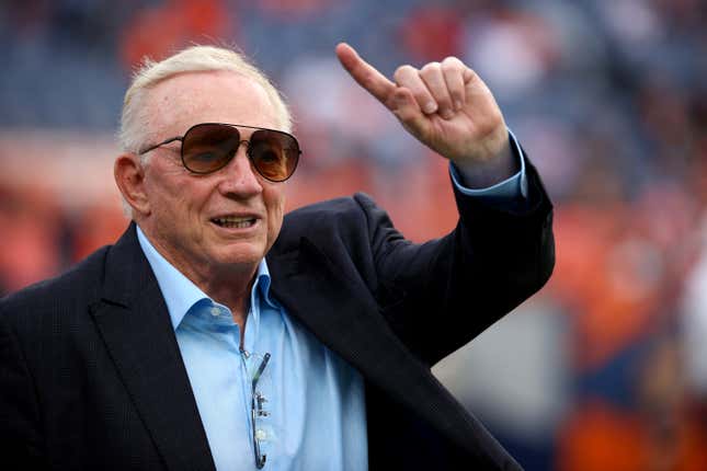 Dallas Cowboys owner Jerry Jones