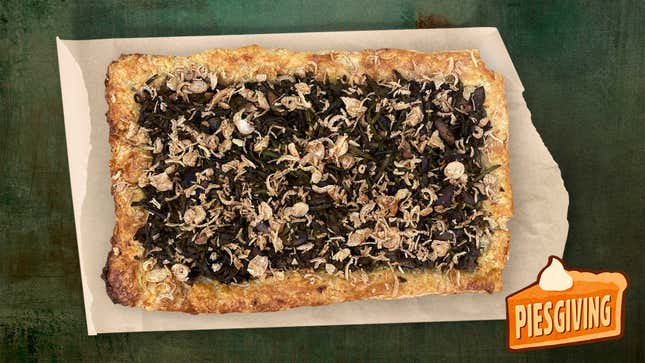 Green Bean Casserole Tart