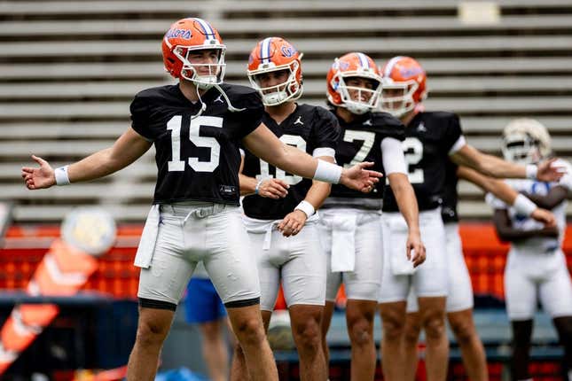 Florida Gators Football - Battle on the road. 