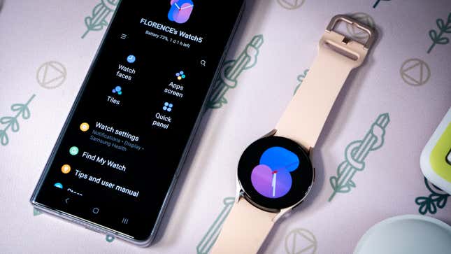 A photo of the Galaxy Watch 5