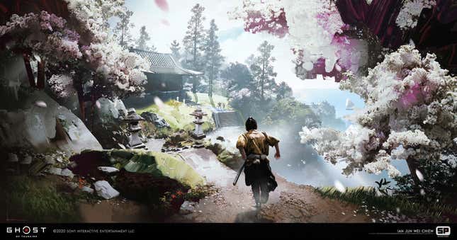 Image for article titled The Art Of Ghost Of Tsushima