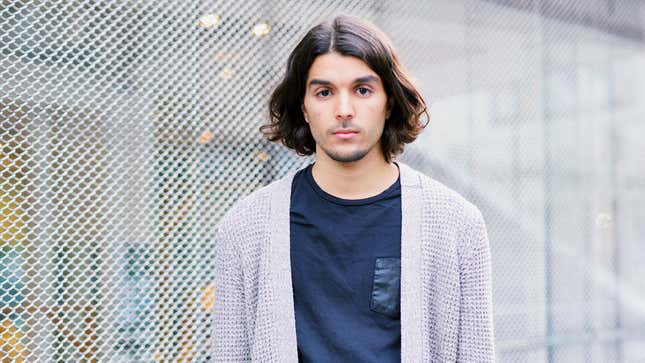 Image for article titled Man Hopes No One Can Tell He’s Bald Under Full Head Of Hair