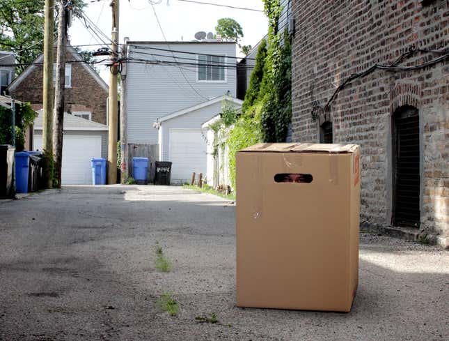 Image for article titled New Airbnb Rental Just Cardboard Box With Rapist Inside