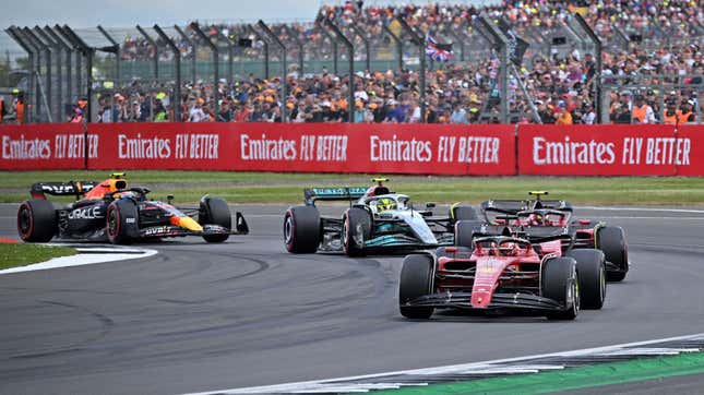 Image for article titled Ferrari&#39;s Carlos Sainz Takes Maiden F1 Win in a Spectacular British Grand Prix